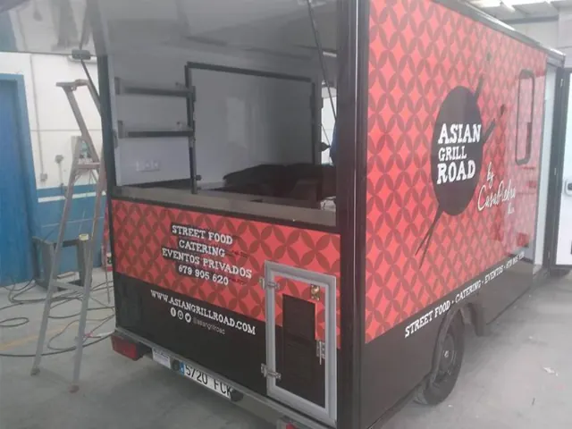 Rotulación de camión food truck