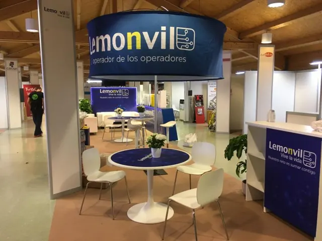 Stand Lemonvil, feria Aotec (Cartagena)